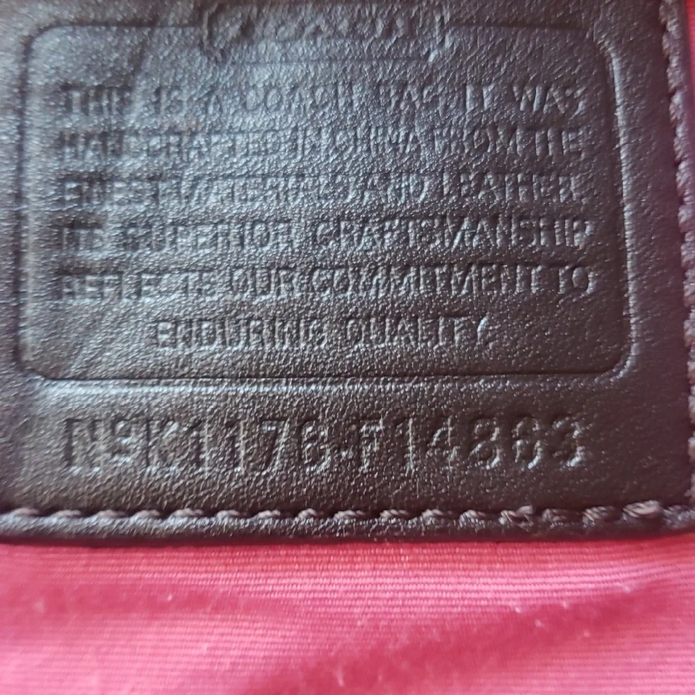 Coach Brown and Pink Travel Bags with Signature Monogram Personally Restored - Picture 13 of 14